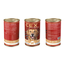 Cex Parça Etli Tahılsız Dana Etli Köpek Konservesi 400 Gr - 2