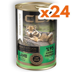 Cex - Cex Pate Tahılsız Kuzulu Köpek Konservesi 415 Gr x 24 Adet