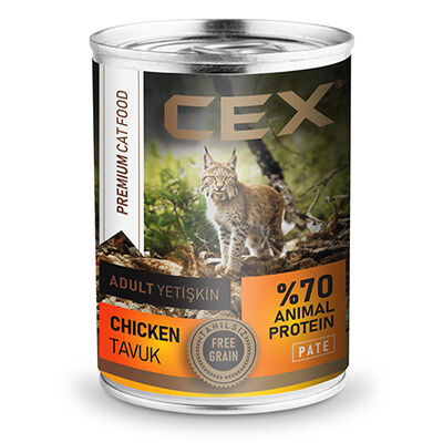 Cex Pate Tahılsız Tavuklu Kedi Konservesi 415 Gr