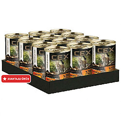 Cex Pate Tavuklu Kedi Konservesi 415 Gr x 12 Adet - Cex
