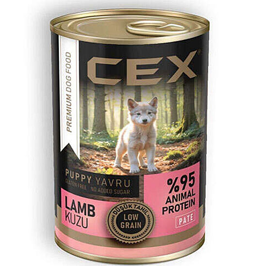 Cex Pate Kuzulu Yavru Tahılsız Köpek Konservesi 415 Gr - 1