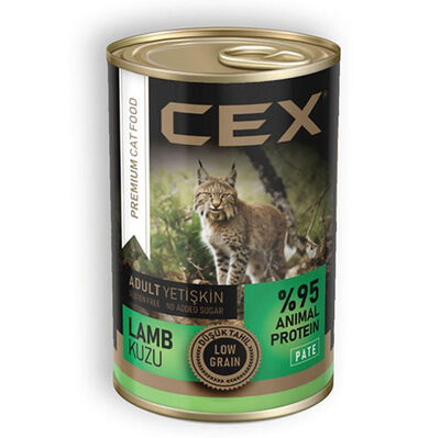 Cex Pate Kuzulu Yetişkin Tahılsız Kedi Konservesi 415 Gr