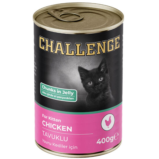 Challenge Kitten Tavuklu Yavru Kedi Konservesi 400 Gr - 1