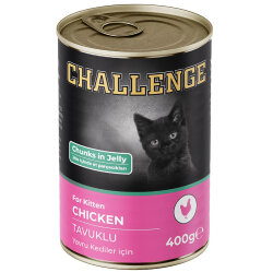 Challenge Kitten Tavuklu Yavru Kedi Konservesi 400 Gr - Challenge