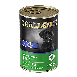 Challenge Kuzu Etli Pate Köpek Konservesi 400 Gr - Challenge