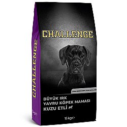 Challenge Puppy Large Breed Kuzu Etli Büyük Irk Yavru Köpek Maması 15 Kg - Challenge