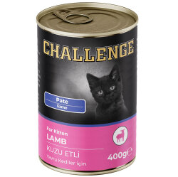 Challenge Pate Kitten Kuzu Etli Yavru Kedi Konservesi 400 Gr - Challenge