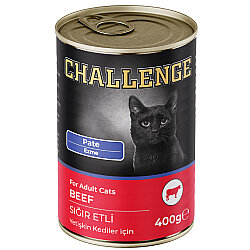 Challenge Sığır Etli Pate Kedi Konservesi 400 Gr x 12 Adet - 2
