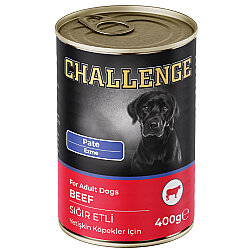Challenge Sığır Etli Pate Köpek Konservesi 400 Gr x 12 Adet - 2
