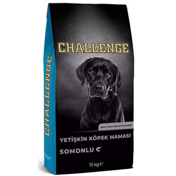 Challenge Somonlu Yetişkin Köpek Maması 15 Kg + 5 Adet Challenge 400 Gr Konserve - 2