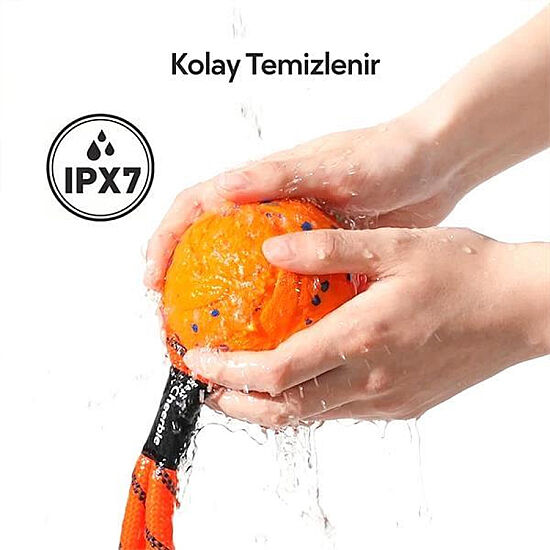 Cheerble Akıllı İnteraktif Köpek Oyuncağı İpli - Turuncu 7 Cm - 6
