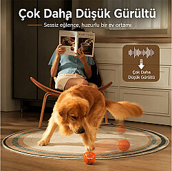 Cheerble Akıllı İnteraktif Köpek Oyuncağı - Turuncu 7 Cm - 6