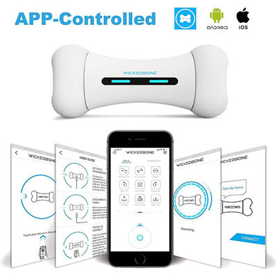 Cheerble Akıllı Kemik Güvenli ve Dayanıklı Otomatik İnteraktif Oyuncak 20 x 10 x 8 Cm