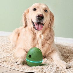 Cheerble Şarjlı Akıllı İneraktif Kedi & Köpek Yumurta Oyuncağı Yeşil 8 x 8 x 10 Cm - Thumbnail
