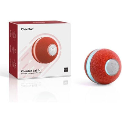 Cheerble Şarjlı Akıllı İneraktif Kedi Oyun Topu - Kırmızı 4 Cm Cheerble Şarjlı Akıllı İneraktif Kedi Oyun Topu - Kırmızı 4 Cm