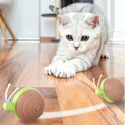 Cheerble Şarjlı Akıllı İneraktif Kedi Salyangoz Oyuncağı - Kahverengi 7 x 5 x 5.8 Cm - Thumbnail