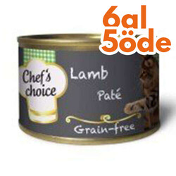 Chefs Choice Pate Kuzu Etli Tahılsız Kedi Konservesi 80 Gr - 6 Al 5 Öde - Chefs Choice