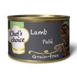 Chefs Choice Pate Kuzu Etli Tahılsız Kedi Konservesi 80 Gr - Chefs Choice