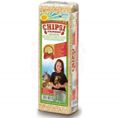 Chipsi Strawberry Scented Pet Litter 15 Lt.