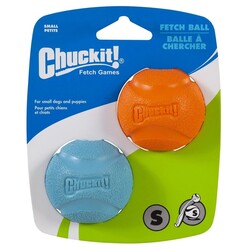 Chuckit Fetch Ball 2'li Köpek Oyun Topu (Küçük Boy) - Thumbnail