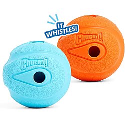 Chuckit The Whistler 2'li Köpek Oyun Topu (Küçük Boy) - 3