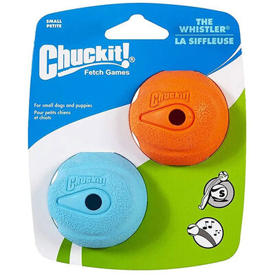 Chuckit The Whistler 2'li Köpek Oyun Topu (Küçük Boy)