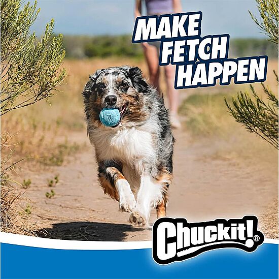 Chuckit Rebounce Ball 2 li Doğa Dostu Köpek Oyun Topu (Orta Boy) - 5