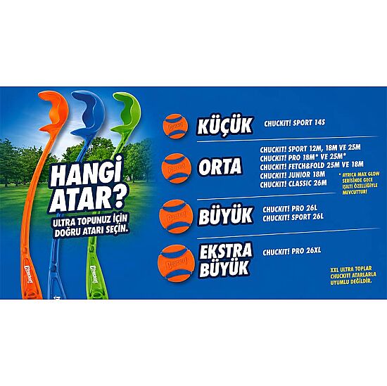 Chuckit Sport 14 S Launcher Küçük Boy Top Fırlatıcı + (Tenis Topu) - 9