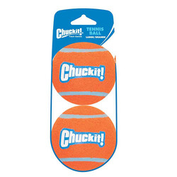 Chuckit 084021 2 li Köpek Tenis Oyun Topu (Büyük Boy) - Thumbnail