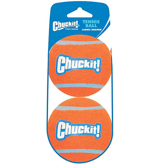 Chuckit 2 li Köpek Tenis Oyun Topu (Ekstra Büyük Boy) - 1