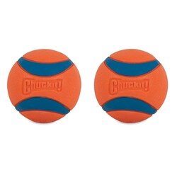 Chuckit 17001 Ultra Ball 2'li Köpek Oyun Topu ( Orta Boy ) - Thumbnail
