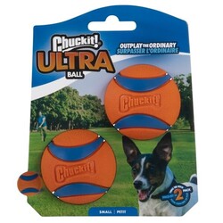 Chuckit Ultra Ball 2'li Köpek Oyun Topu ( Küçük Boy ) - Thumbnail