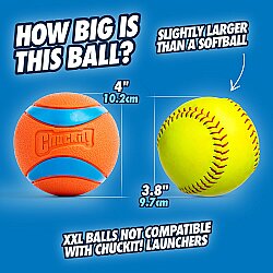 Chuckit Ultra Ball Köpek Oyun Topu (XXL Boy) - 3