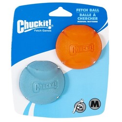 Chuckit Fetch Ball 2'li Köpek Oyun Topu Medium - Thumbnail