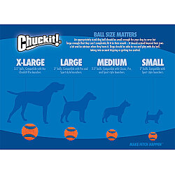 Chuckit Strato Ball Köpek Oyun Topu (Orta Boy) - 2li Paket - 3