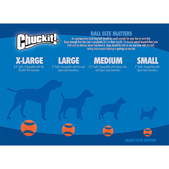 Chuckit Strato Ball Köpek Oyun Topu (Orta Boy) - 2li Paket - 3