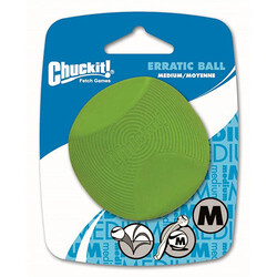 Chuckit 201101 Erratic Ball Köpek Oyun Topu (Orta Boy) - Thumbnail