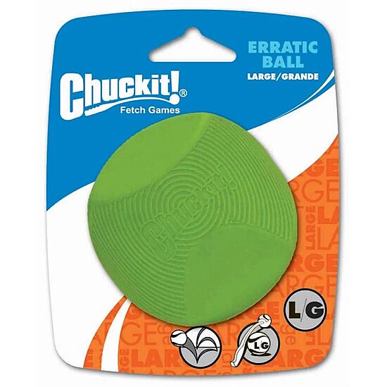 Chuckit Erratic Ball Köpek Oyun Topu (Büyük Boy) - 1