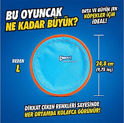 Chuckit Paraflight Kumaş Frizbee Köpek Oyuncağı Large - 6