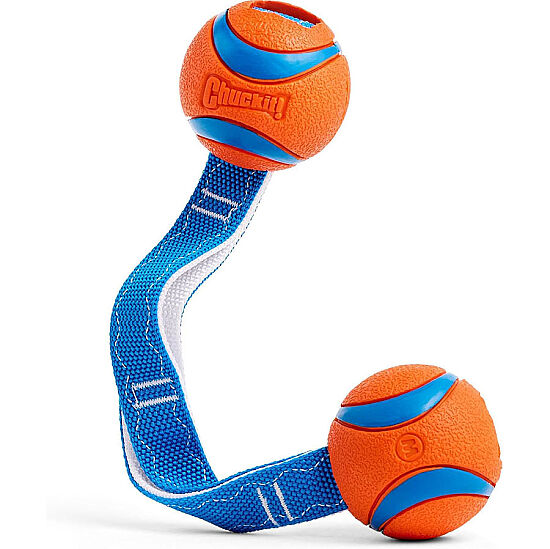 Chuckit Ultra Duo Tug 2'li Köpek Çekiştirme Topu Medium - 2