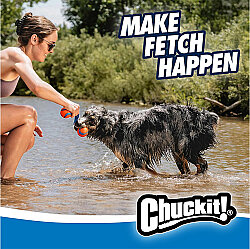 Chuckit Ultra Duo Tug 2'li Köpek Çekiştirme Topu Medium - 6