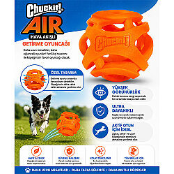 Chuckit Air Ball 2 li Köpek Oyun Topu (Küçük Boy) - 4