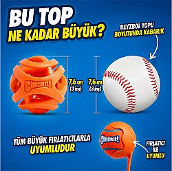 Chuckit Breathe Right Köpek Oyun Topu 7,5 Cm - 4