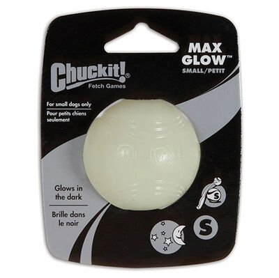 Chuckit Max Glow Gece Parlayan Köpek Oyun Topu (Küçük Boy)