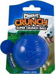 Chuckit Super Crunch Ball Hışırtılı Köpek Oyun Topu (Orta Boy) - Thumbnail