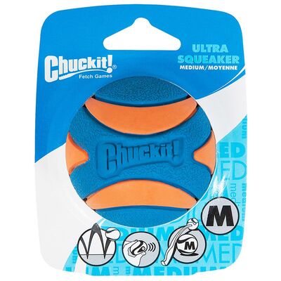 Chuckit Utra Squeaker Sesli Köpek Oyun Topu (Orta Boy)