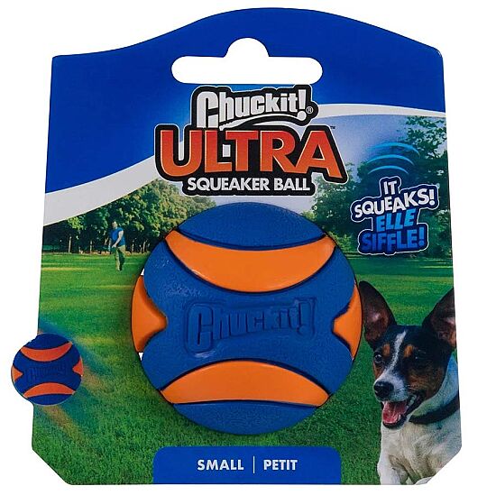 Chuckit Utra Squeaker Sesli Köpek Oyun Topu (Küçük Boy) - 1