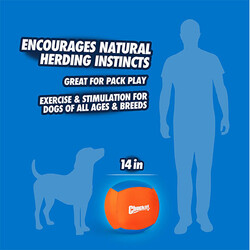 Chuckit Big Air Fetch Ball 37 Cm Çapında Şişirilebilir Köpek Oyun Topu - Thumbnail