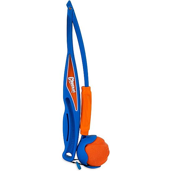 Chuckit Fetch Fold Katlanabilir Top Fırlatıcı + Whistler Top - Medium - 4