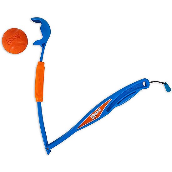 Chuckit Fetch Fold Katlanabilir Top Fırlatıcı + Whistler Top - Medium - 5